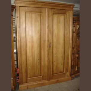 Country pine 2-door armoire /original wax finished product