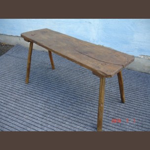 Country pine bench /original item, waxfinished condition