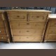 Pine 5-drawer Chest of Drawers / original piece / waxfinished condition
