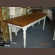 Wood top table